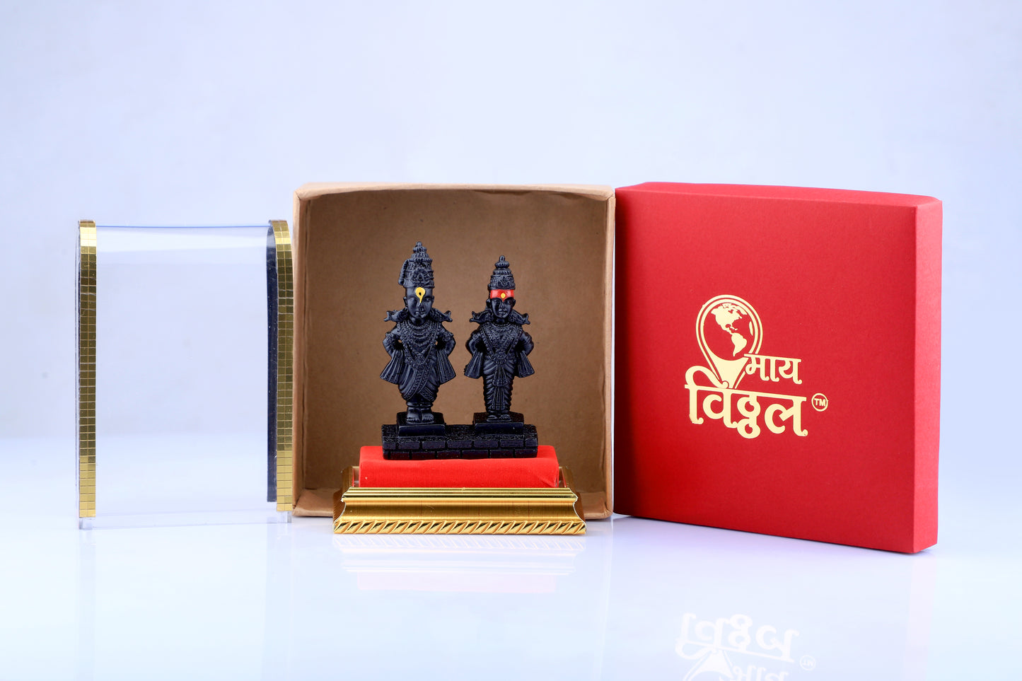 3 Inch Vitthal Rukmini Idol